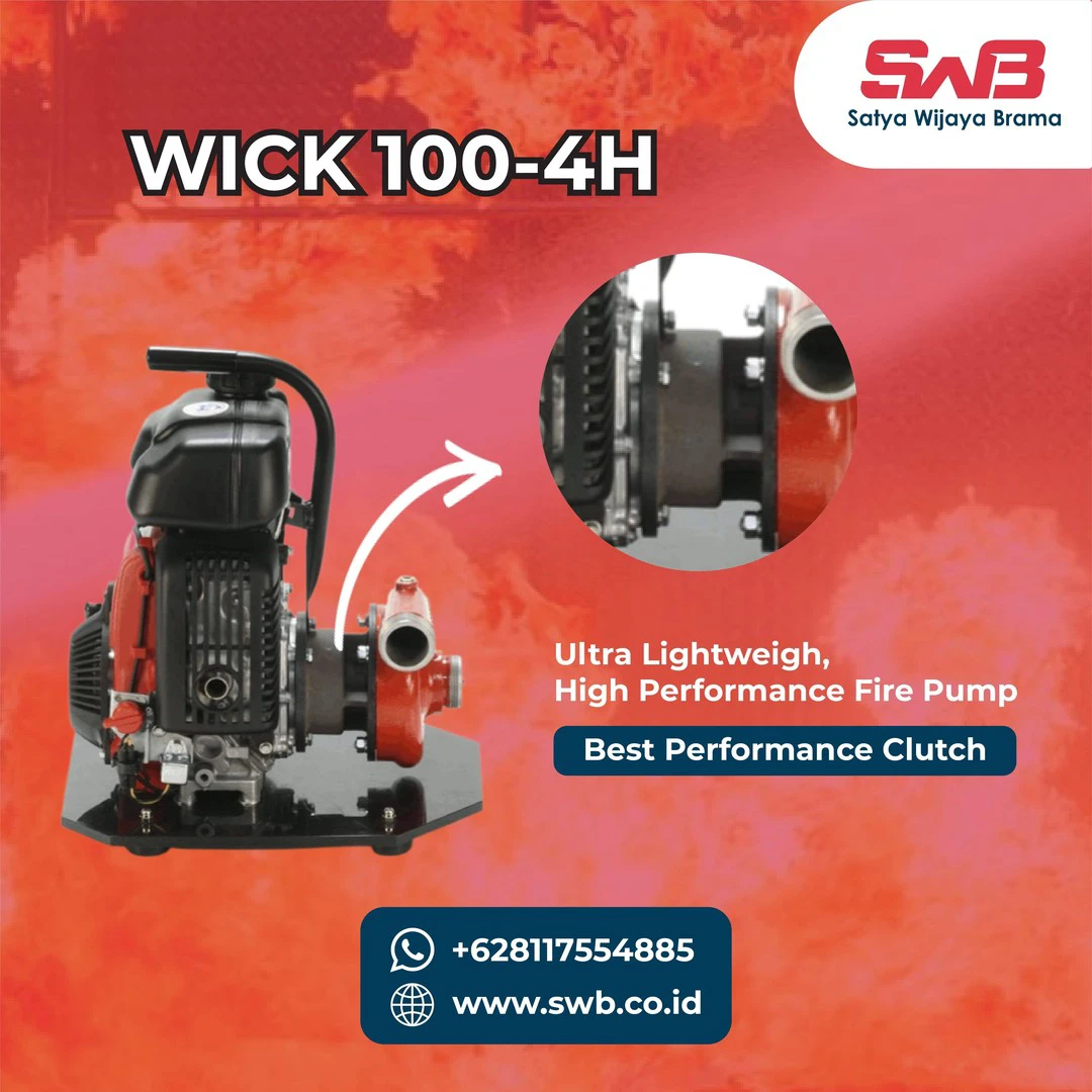 WICK 100-4H | Fire Pump | MERCEDES-TEXTILES