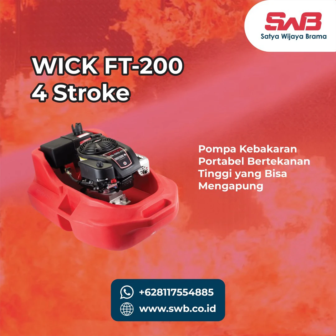 WICK FT-200 4 Stroke | Fire Pump | MERCEDES-TEXTILES