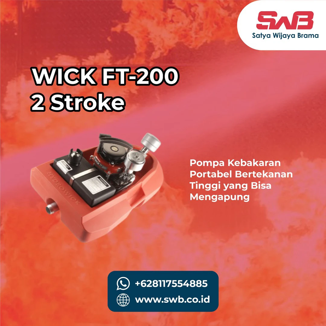 WICK FT-200 2 Stroke | Pompa Kebakaran | MERCEDES-TEXTILES